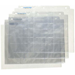 Ultra Pro 100 9-Pocket Pages Silver Series 3-Ring Ordnerseiten