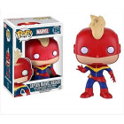 Pop! Marvel Captain Marvel Masked #154 Vinyl Bobble-Head
