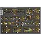 Heroes of Normandie GE Panzergrenadier Punch Board