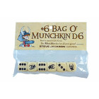 Munchkin +6 Bag O D6 (6) - English