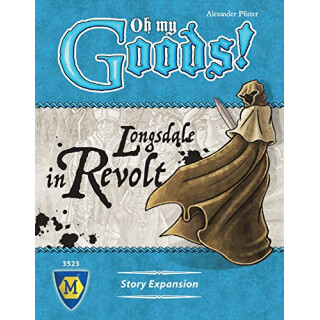 Mayfair Games Europe MFG03523 Oh My Goods-Longsdale in Revolt Expansion, Kartenspiel