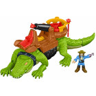 Fisher-Price Imaginext DHH63 - Laufendes Krokodil &...