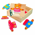 Bino Ankleidepuzzle Berta, Spielzeug für Kinder ab 3...