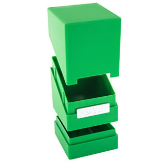 Ultimate Guard Standard Size 100 Plus Monolith Deck Case (Green)