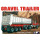 C.P.M. MPC 1:25 Scale Axle Gravel Trailer Model Kit (3-Piece)