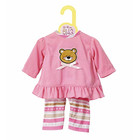 Zapf Creation 870075 - Dolly Moda Pyjama, 38-46 cm