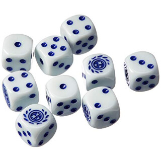 Gale Force Nine GF9ST006 - Star Trek Ascendancy: Dice Expansion - Federation, 9 Würfel