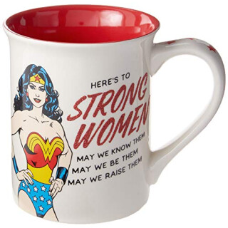 ENESCO DC Comics Wonder Woman Strong Women 16 oz. Mug