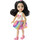 Mattel Barbie Club Chelsea Mini Girl Doll - Cat Top with Black Hair Doll (FXG77)