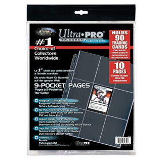 Konami Ultra Pro 81359 - Pages Platinum 9-Pocket (10)