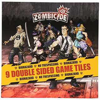 Zombicide Expansion: 9 Double Sided Game Tiles - Englisch - English