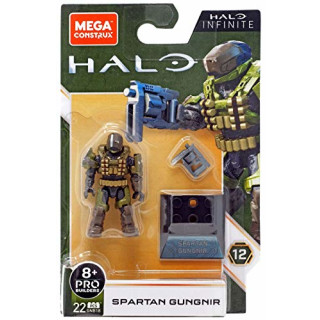 Mega Construx Halo Infinite - 5 cm Actionfigur - Spartan Gungnir Minifigur - GNB18 - Neu