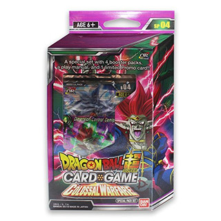 Bandai Dragon Ball Z Super Colossal Warfare Series 4 TCG Special Pack - English