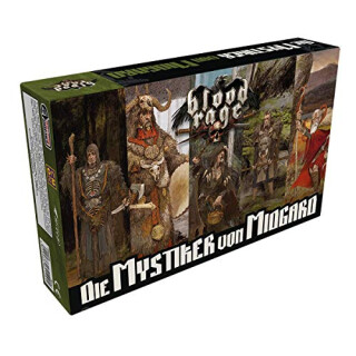 Asmodee Blood Rage - Die Mystiker von Midgard, Erweiterung, Expertenspiel, Deutsch