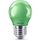 Philips 8718696748640 B, LED Colored P45 E27 Green 1SRT4,...