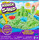 Kinetic Sand Box Set mit grünem Kinetic Sand, 3 Förmchen und Schaufel