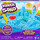 Kinetic Sand Sand Box Set mit blauem Kinetic Sand, 3 Förmchen und Schaufel