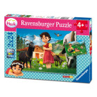 Ravensburger Puzzle Heidi in den Alpen, 2x24 Teile