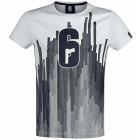 Rainbow Six Siege - Logo Männer T-Shirt weiß S...