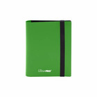 Ultra Pro 2-Pocket PRO-Binder - Eclipse Lime Green