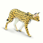 Safari - 100237 - Wild Wildlife, Serval, PVC, 9cm