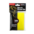 BCW Deck Guard - Double Matte - Yellow