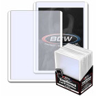 BCW 3x4 Topload Card Holder - White Border