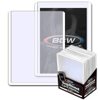BCW 3x4 Topload Card Holder - White Border