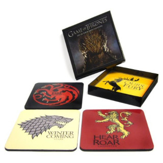 GAME OF THRONES HOUSE COASTER SET: SERIES 1