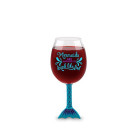 BigMouth Inc The Mermaid Tail Wine Glass
