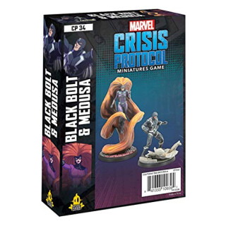 Atomic Mass Games - Marvel Crisis Protokoll: Charakter-Pack: Black Bolt und Medusa - Miniaturspiel