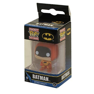 Funko - Figurine Batman 75th Anniversaire - Batman Orange Pocket Pop 4cm - 0849803064327