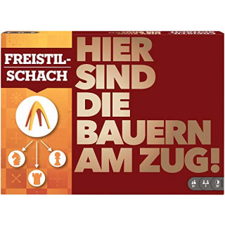 Mattel Games GDG26 Freestyle-Schach, Spiel für 2 Spieler ab 8 Jahren