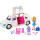 Polly Pocket GDM19 - Modespaß Limousine mit Make-up und Modezubehör, Puppen Spielzeug ab 4 Jahren