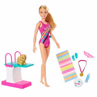 Mattel Barbie Dreamhouse Adventures - Swim n Dive Doll...