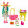 Enchantimals GJX33 - Gartenfreunde Spielset mit Fluffy Bunny Puppe, Tierfreund Mop und Zubehör, Spielzeug ab 4 Jahren