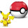 Mega Construx GKY69 - Pokemon Pikachu Bauset mit Pokeball, 16 Bausteinen, Spielzeug ab 6 Jahren