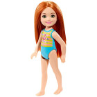 Barbie Mattel GLN72 - Beach Puppe Chelsea im Flamingo Design