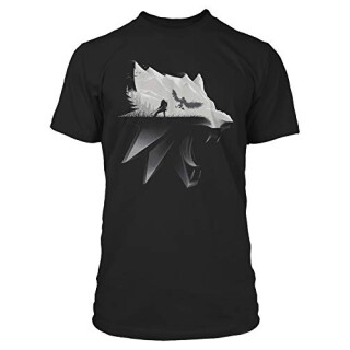 The Witcher Wolf Silhouette T-Shirt