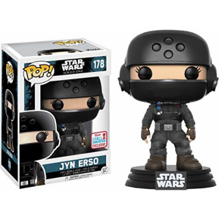 Funko 20119 Jyn Disguise with Helmet POP Vinyl Star Wars, 10 cm