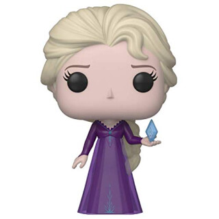 Funko Pop! Disney: Frozen 2 - Elsa in Nightgown with Ice Diamond, Amazon Exclusive