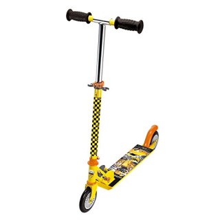 Smoby 750354 Transformers RID Roller with Brake, Foldable Design, Yellow