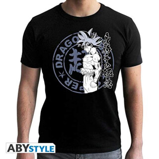 DRAGON BALL SUPER - Tshirt "Goku UI" man SS black - New fit