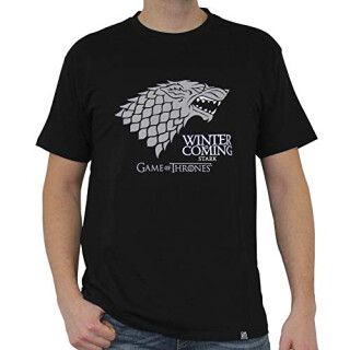 GAME OF THRONES - Tshirt "Winter is coming" man SS black - basic