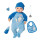 Zapf Creation 701898 Baby Annabell Puppe Alexander mit lebensechten Funktionen und Zubehör 43 cm, blau