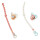 Baby Annabell 703021 Schnuller mit Clip , 2 assorted