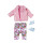 Zapf Creation 825259 BABY born City Deluxe Scooter Combo Puppenkleidung 43 cm, 4-teiliges Set