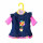 Zapf Creation 870006 Dolly Moda Jeanskleid, Puppenkleidung 39-46 cm
