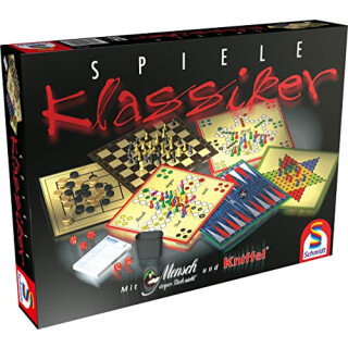 Schmidt Spiele 10IT4001504491208IT10 49120 Spiele Klassiker, Spielesammlung, bunt