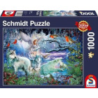 Schmidt Spiele Wölfe im Winterwald, 1000 Teile...
